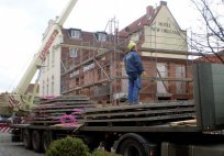 Installation der BETONTHERMIX-Technologie im Hotel New Orleans, Wismar